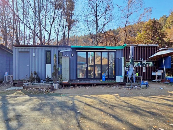 3m×14m 대형 사무실용 중고컨테이너 (남녀 화장실 분리)