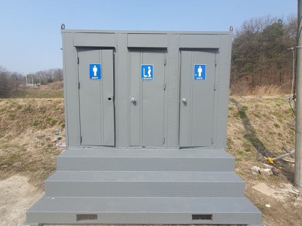 컨테이너 포세식화장실 3칸